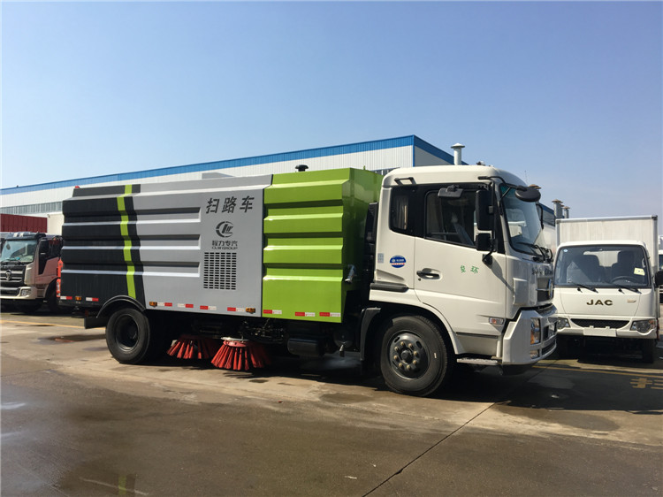 Dongfeng Tianjin 4x2 Road Sweeper Truck